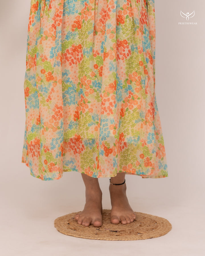 Rutuja4 Maternity Dress with center Zip
