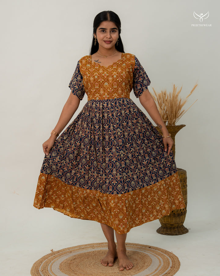 Keerthi4 Maternity Dress