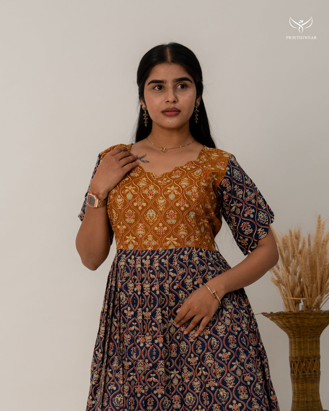 Keerthi4 Maternity Dress
