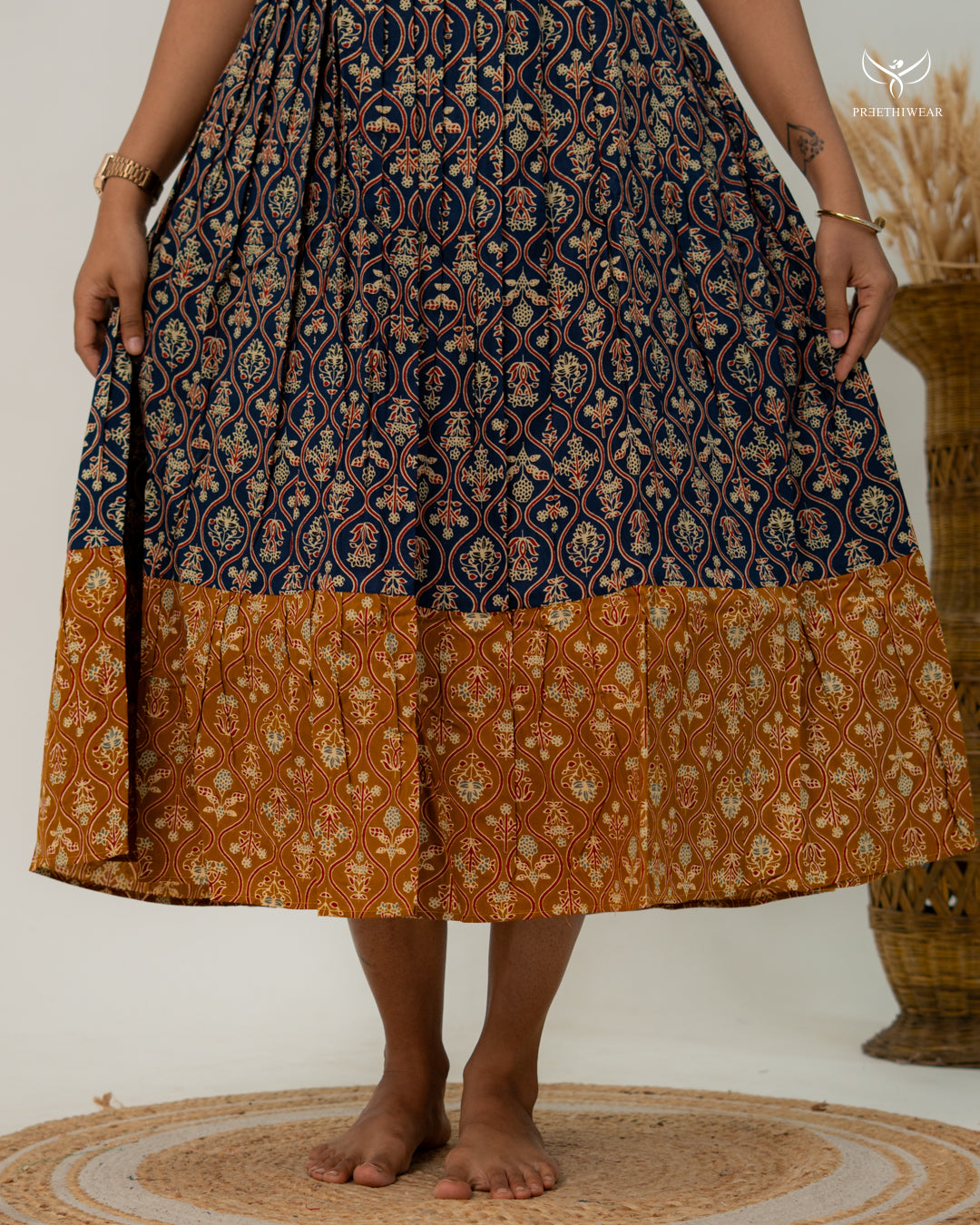 Keerthi4 Maternity Dress