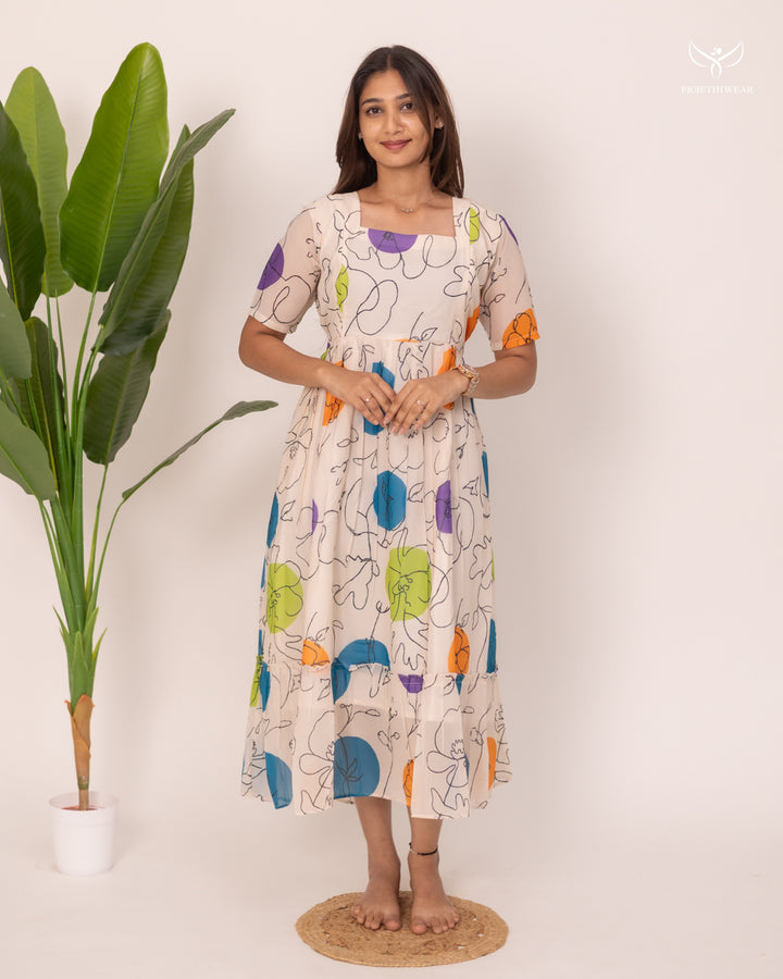 Febi1 Maternity Dress