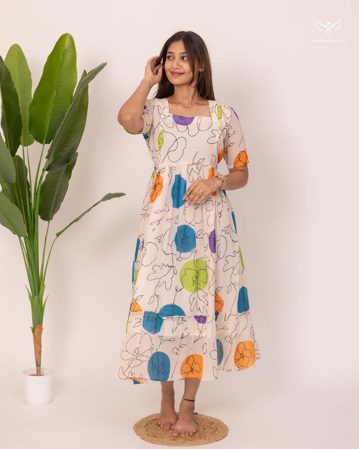 Febi1 Maternity Dress