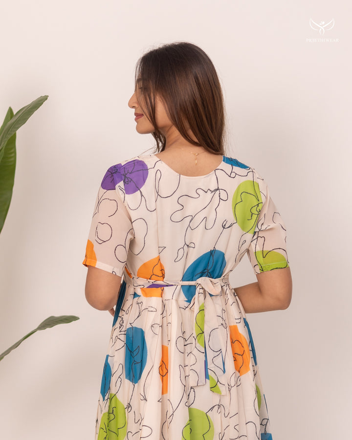 Febi1 Maternity Dress