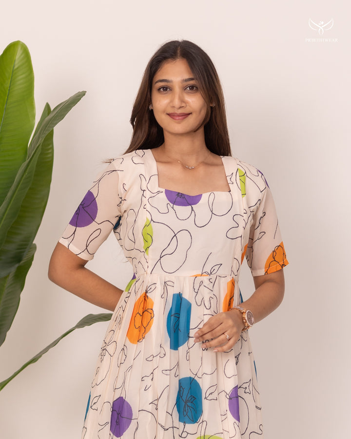 Febi1 Maternity Dress