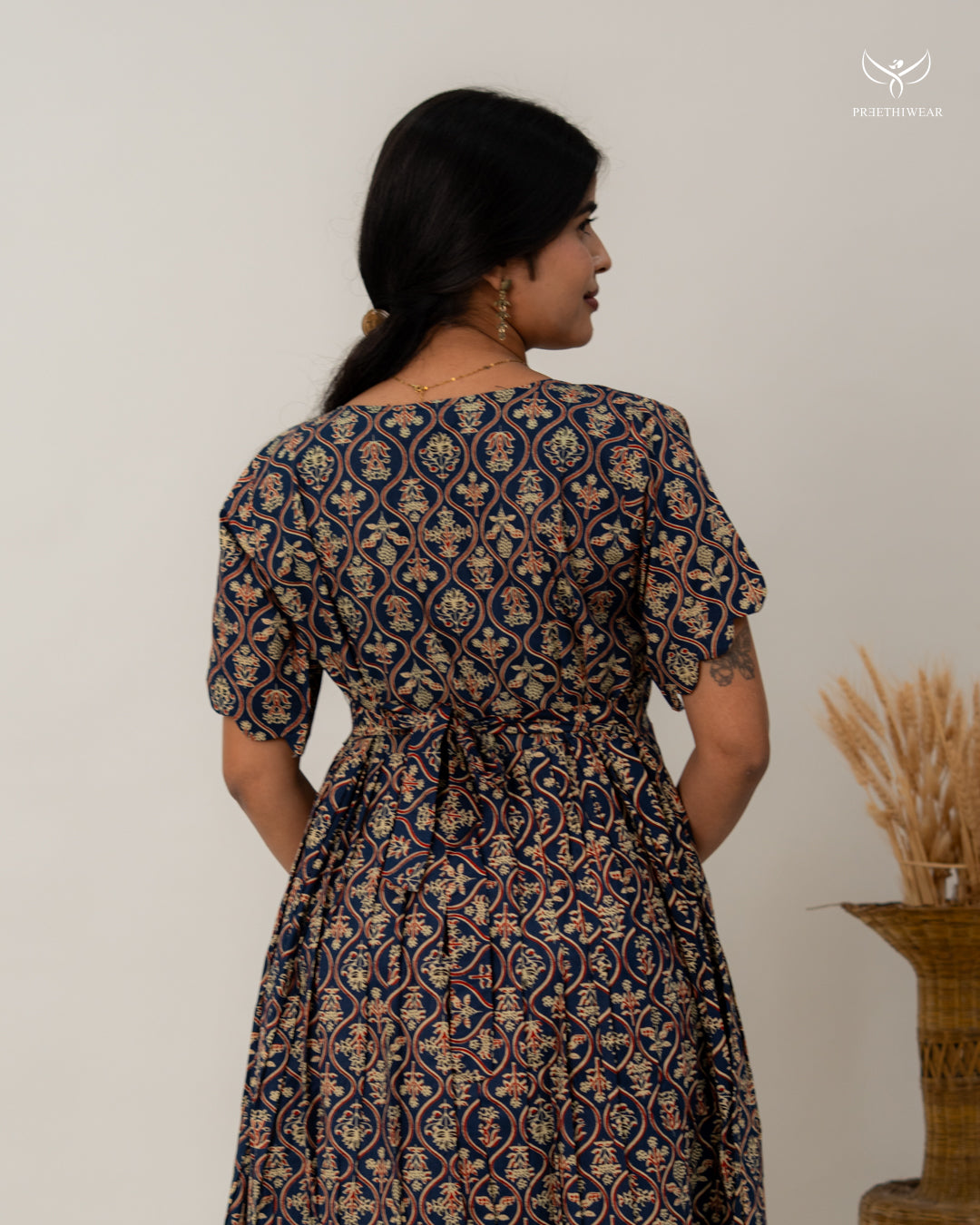 Mythili2 Maternity Dress
