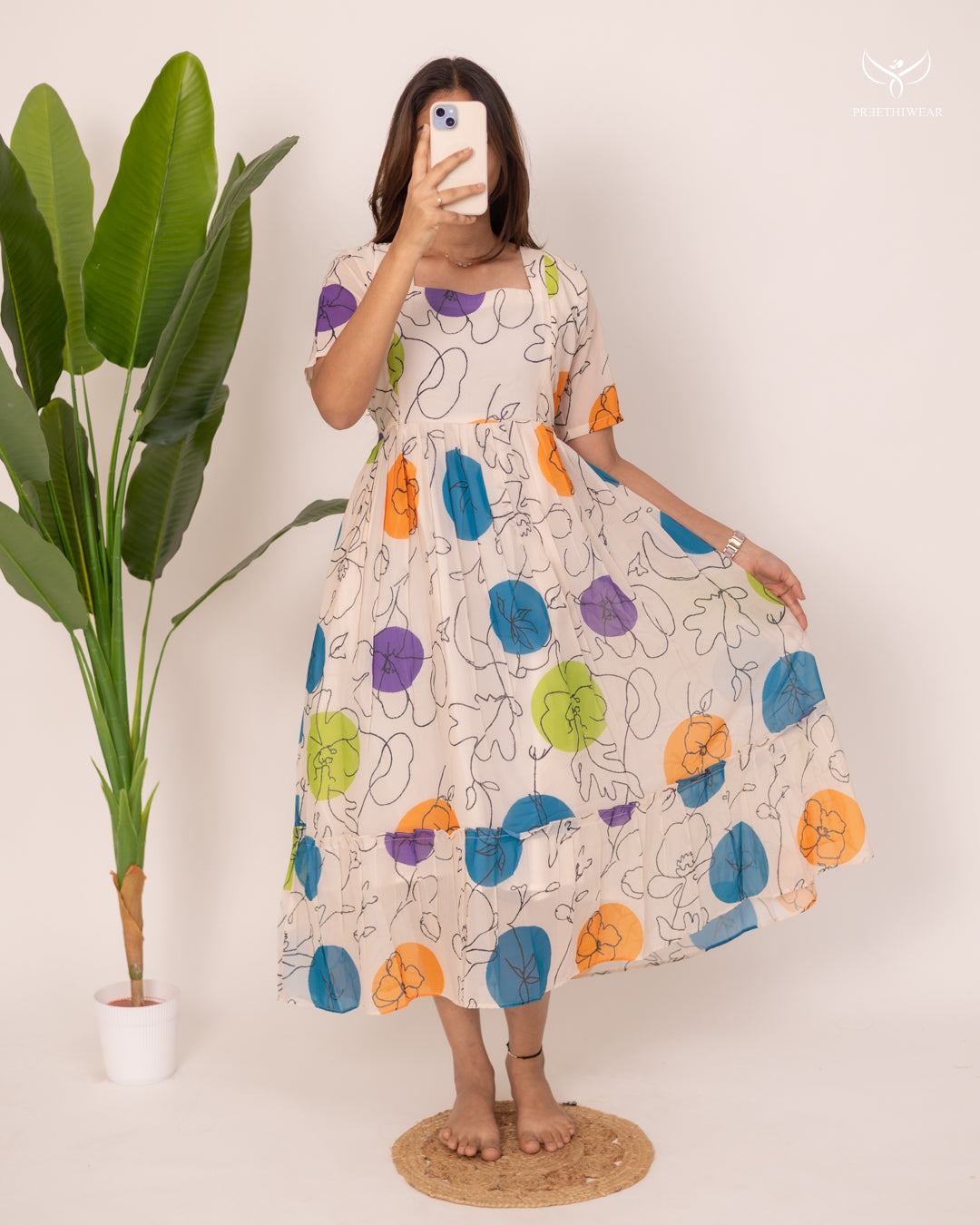 Febi1 Maternity Dress