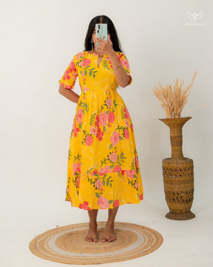 Shravya2 Maternity Dress