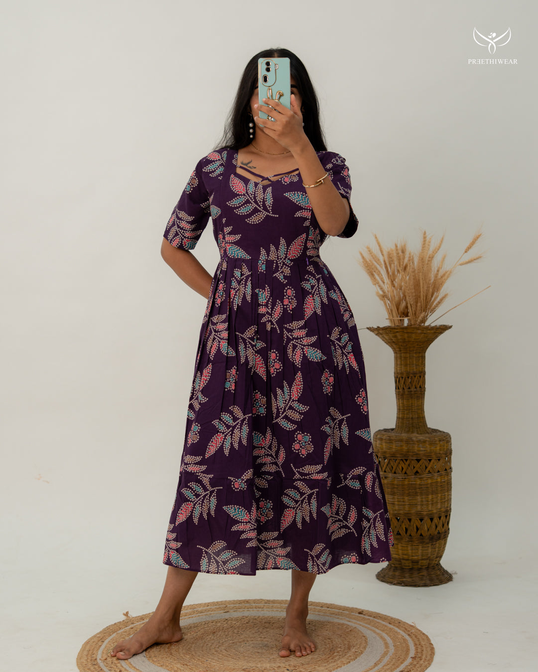 Dhivya1 Maternity Dress