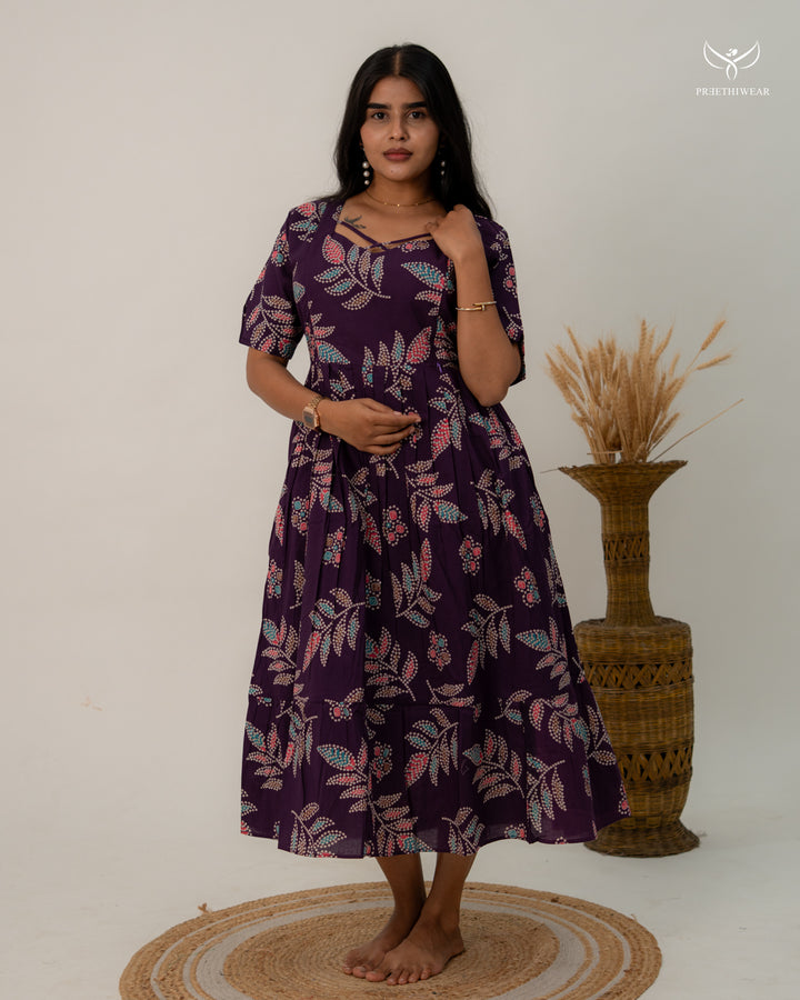 Dhivya1 Maternity Dress