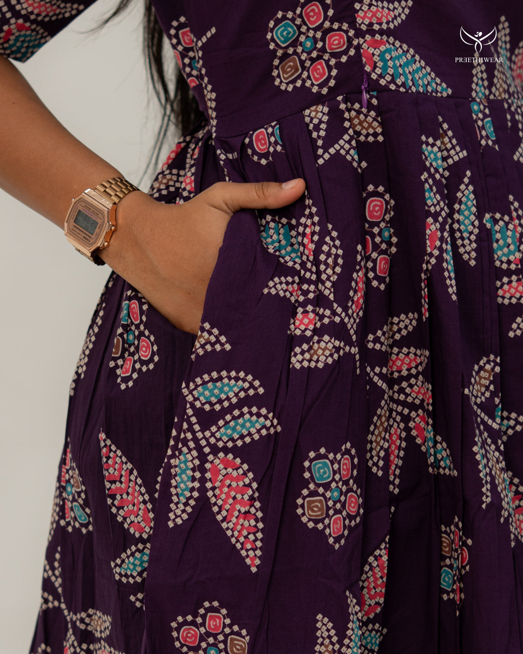 Dhivya1 Maternity Dress