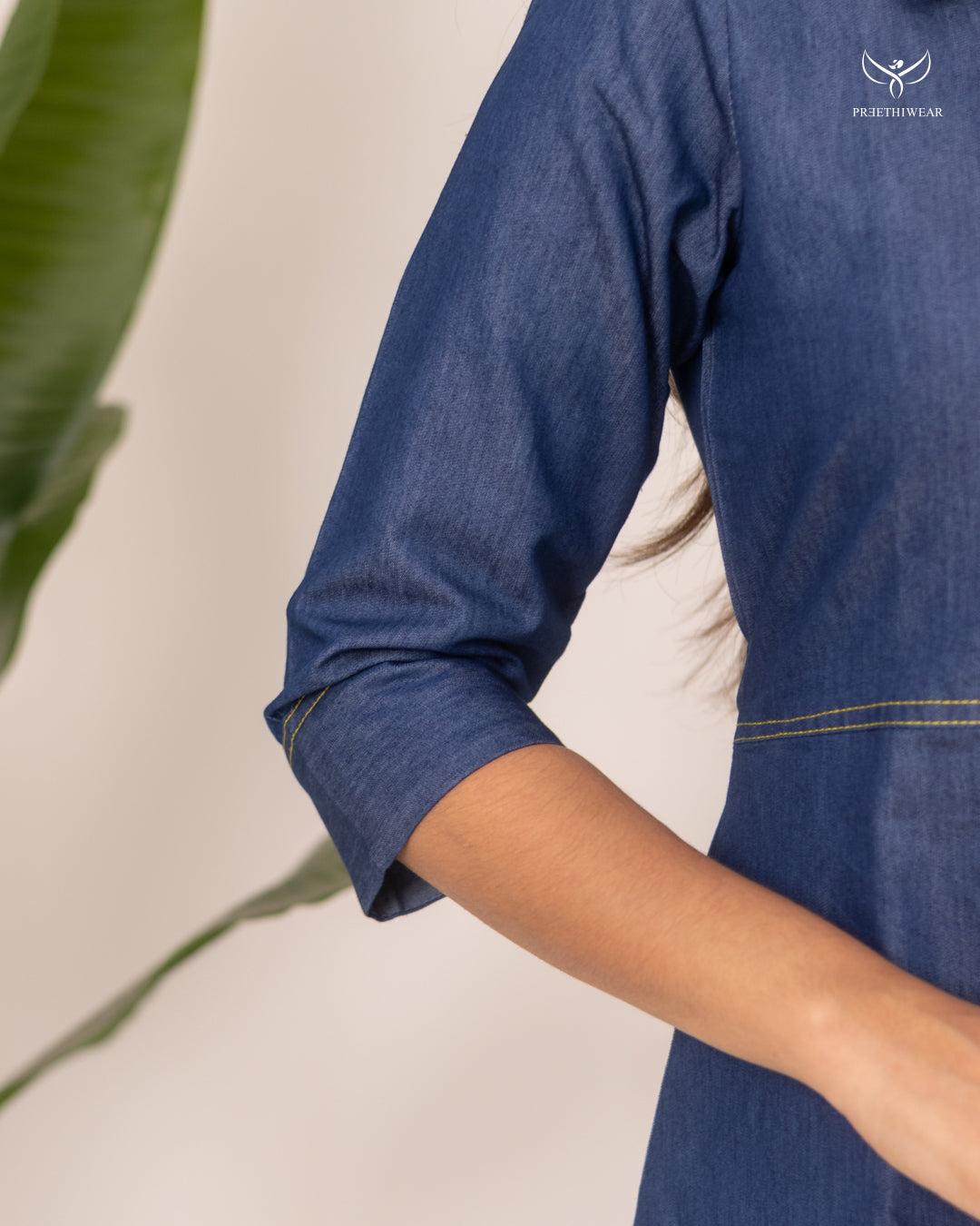 Ekta1 Maternity Dress with center Zip(PREORDER-SEP17)