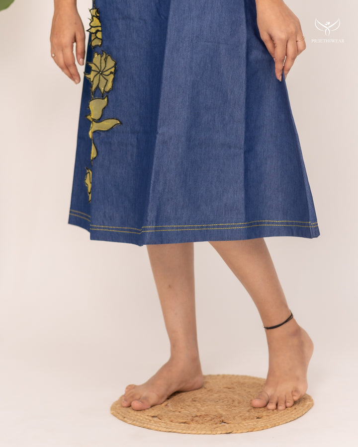 Ekta1 Maternity Dress with center Zip(PREORDER-SEP17)