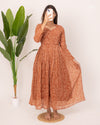 Akshaya3 Maternity Dress with center Zip