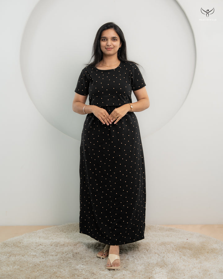 Bavani  SoftCotton Full Length Maternity Loungewear