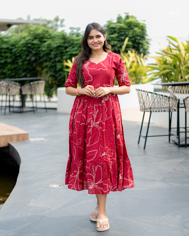 Reenaa Maternity Dress (PREORDER-JUNE15)