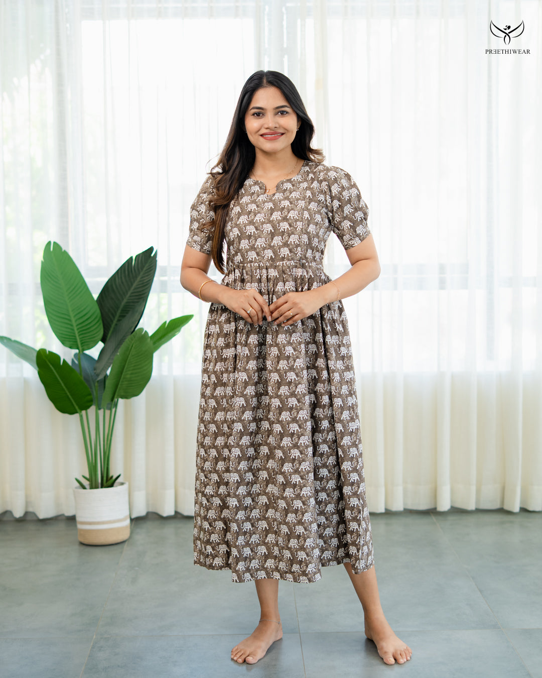 Ranjini1  Maternity Dress