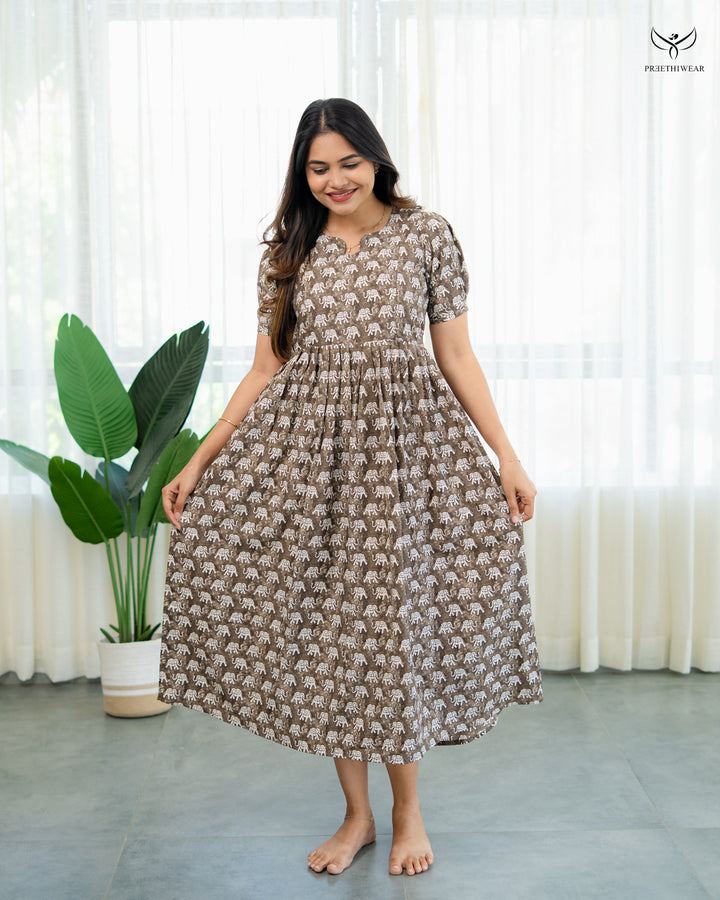 Ranjini1  Maternity Dress