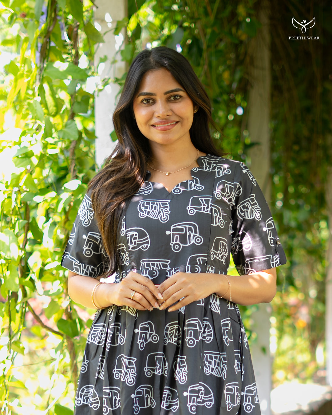 Pragya1 Maternity Dress