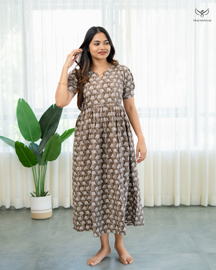 Ranjini1  Maternity Dress