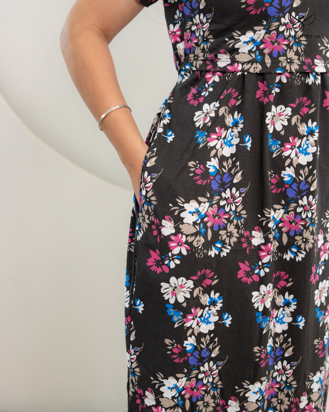 Dakshu1 SoftCotton Full Length Maternity Loungewear