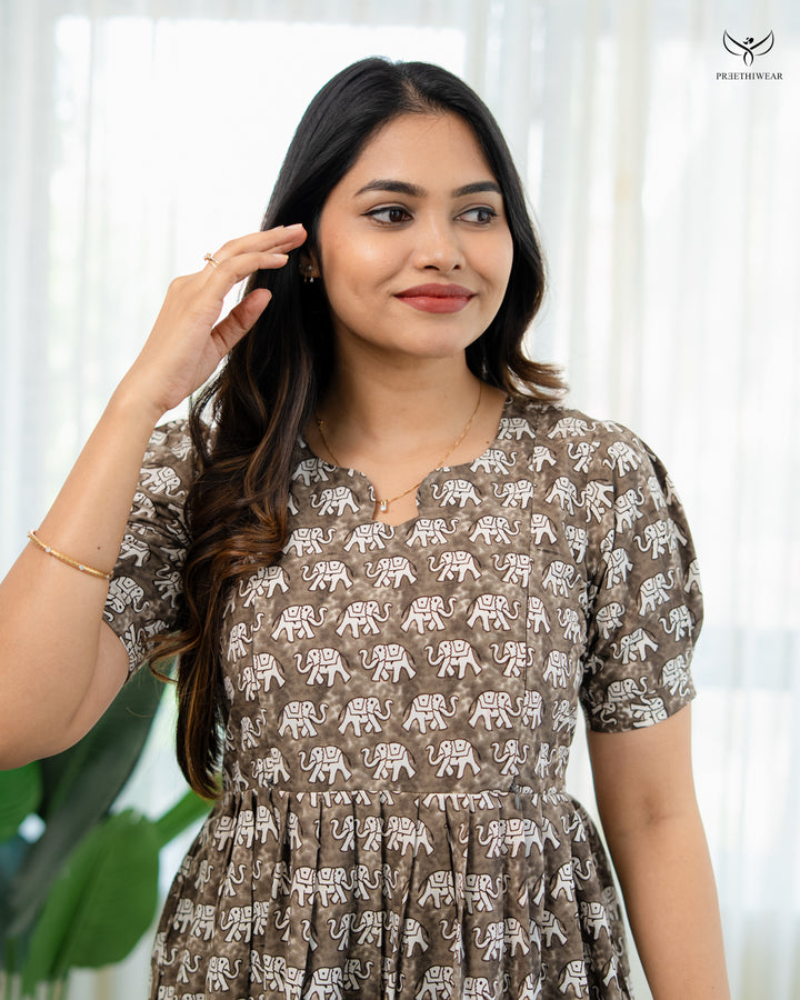 Ranjini1  Maternity Dress