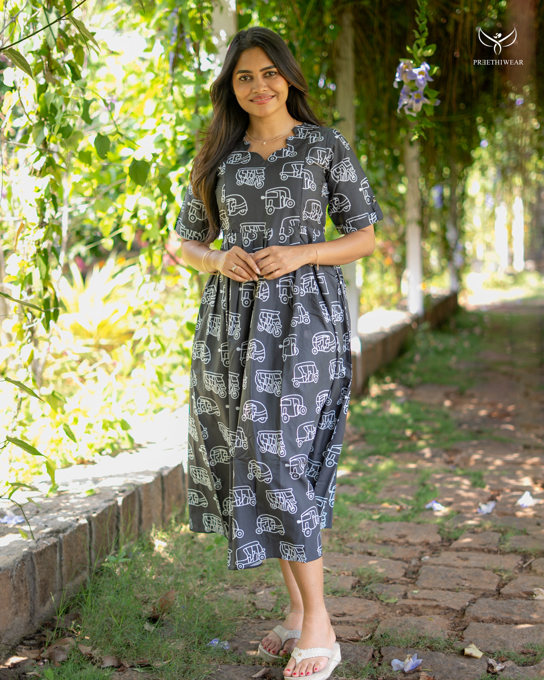 Pragya1 Maternity Dress