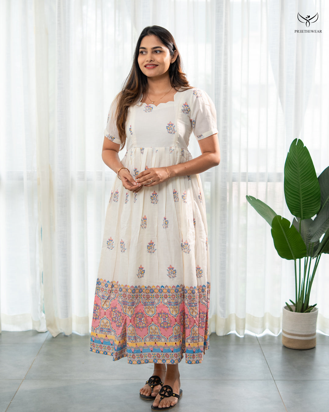 Yazhini1  Maternity Dress