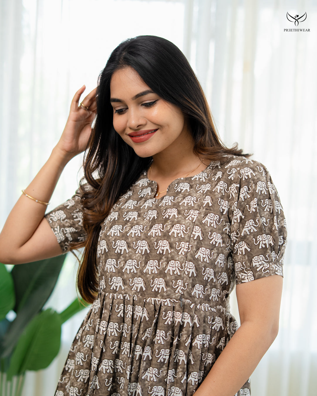 Ranjini1  Maternity Dress