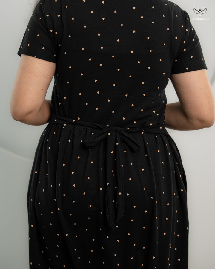 Bavani  SoftCotton Full Length Maternity Loungewear