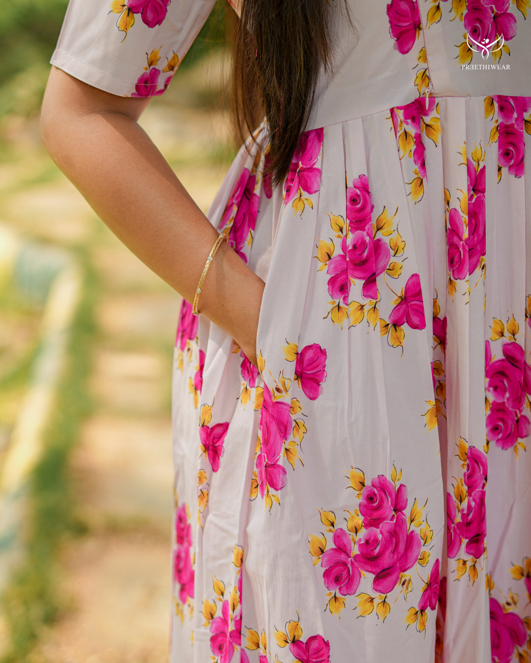 Shefali1 Maternity Dress