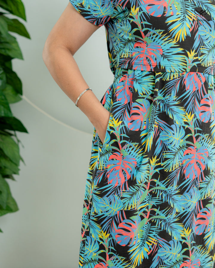 Asha5  Soft Cotton Calf Length Maternity Loungewear