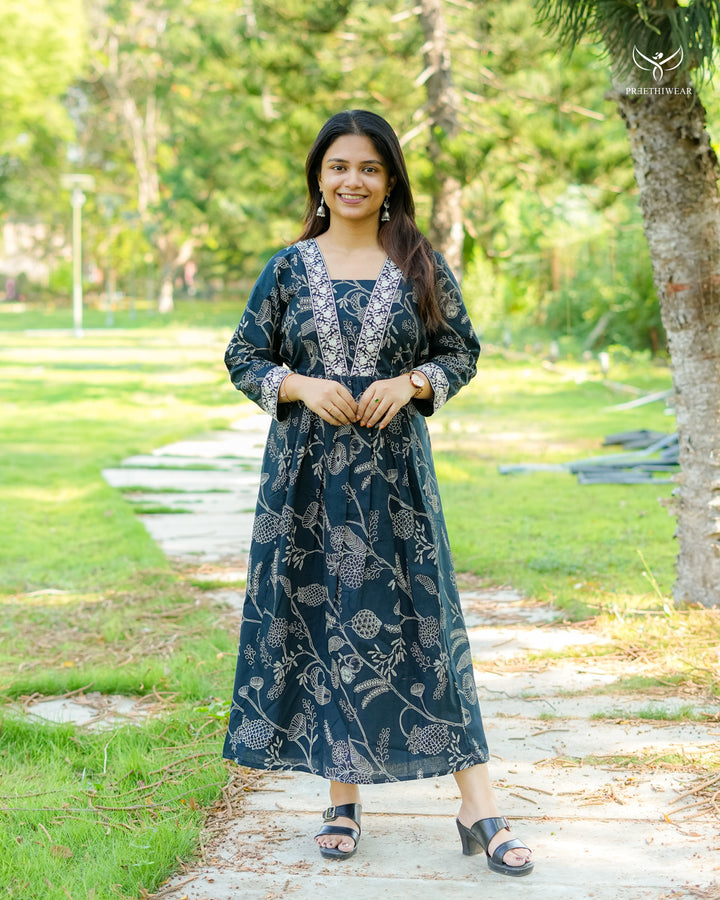 Harshitha1  Maternity Dress