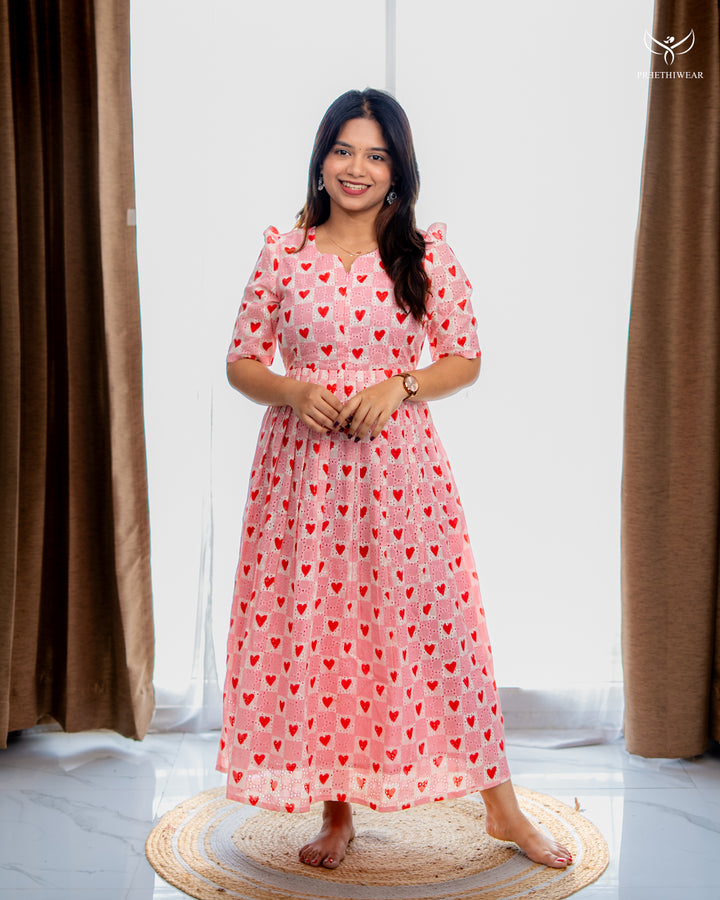 Prathima Maternity Dress with center Zip