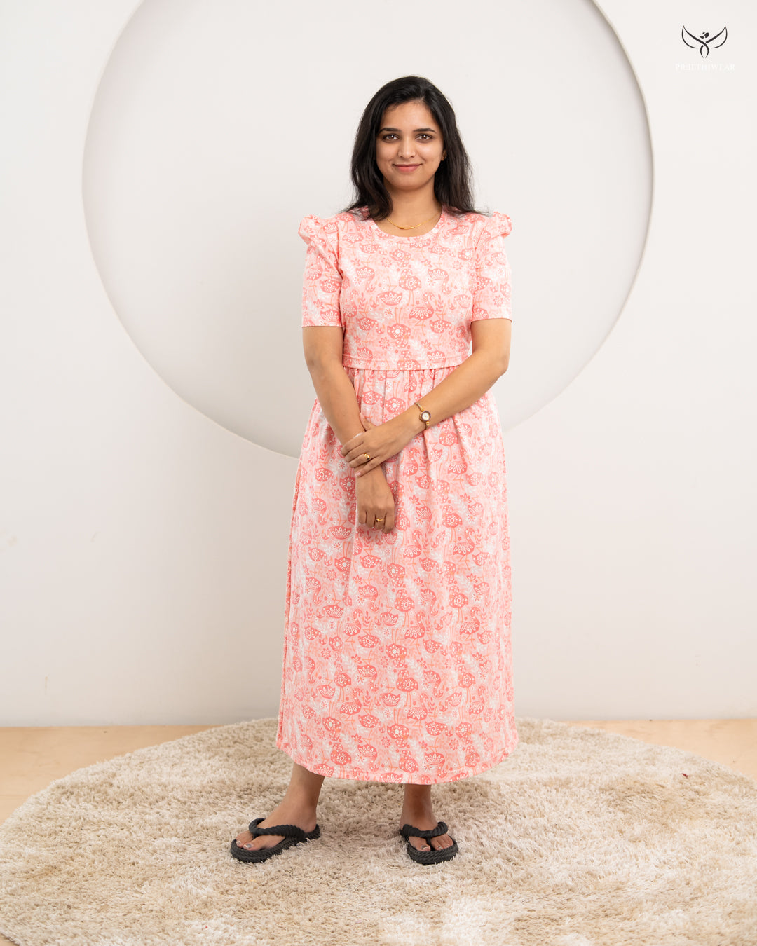 Jesarin  PUFF  SoftCotton Full Length Maternity Loungewear