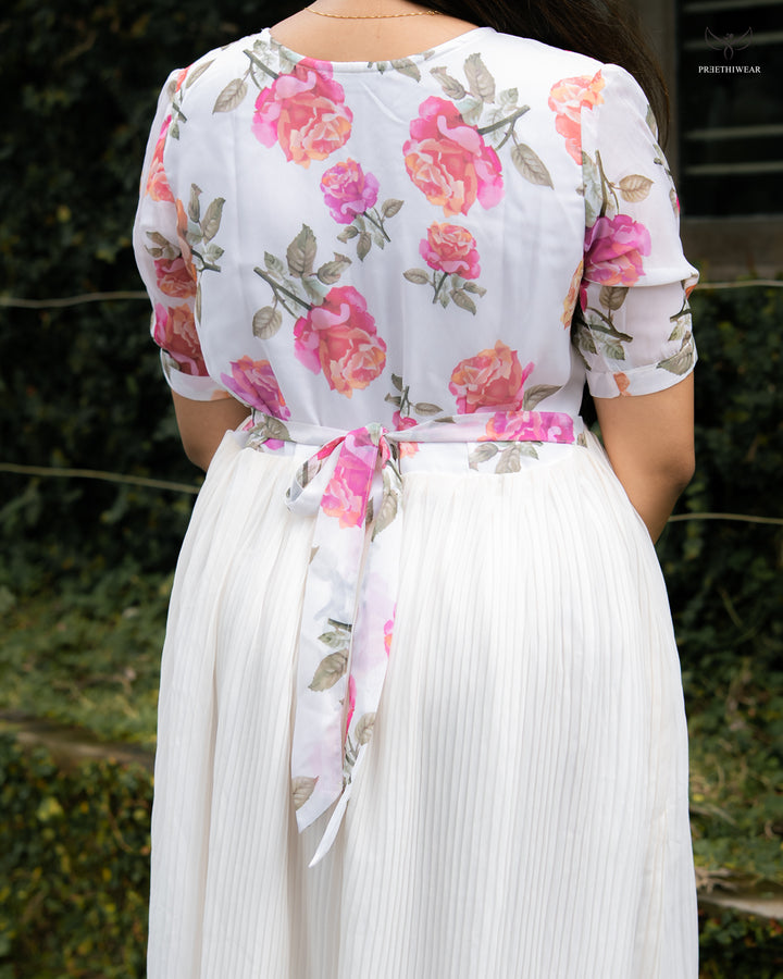 Suvrita Maternity Dress with center zip