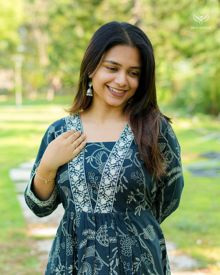 Harshitha1  Maternity Dress
