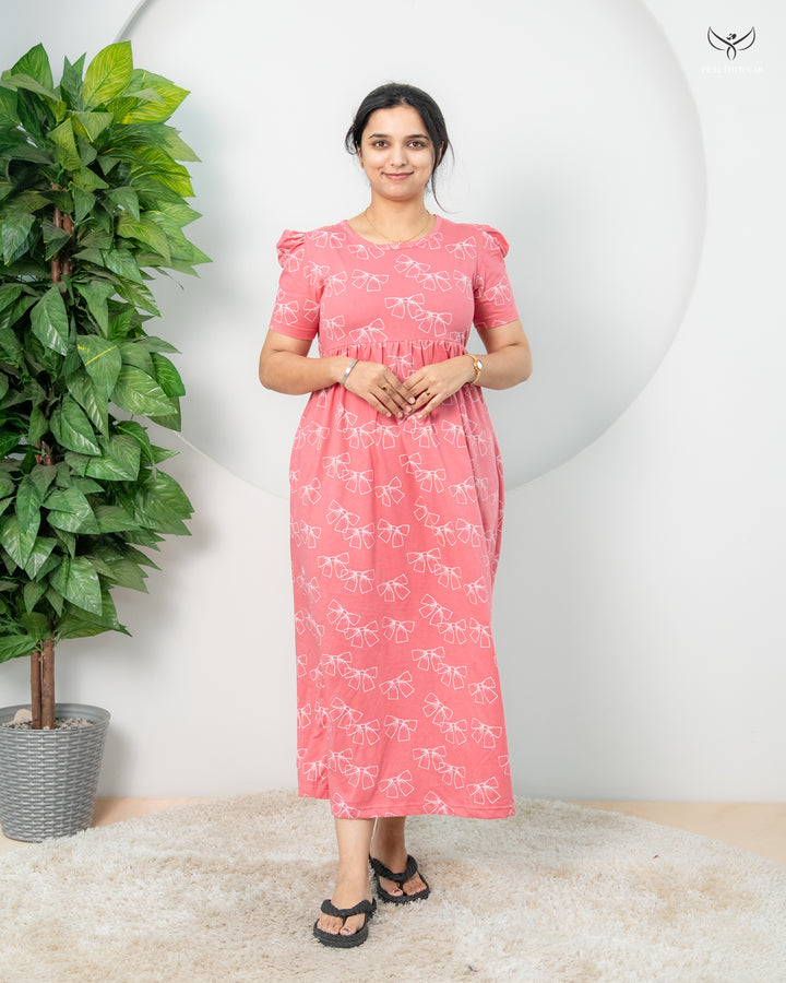 Aghila SoftCotton Full Length  Maxi Loungewear