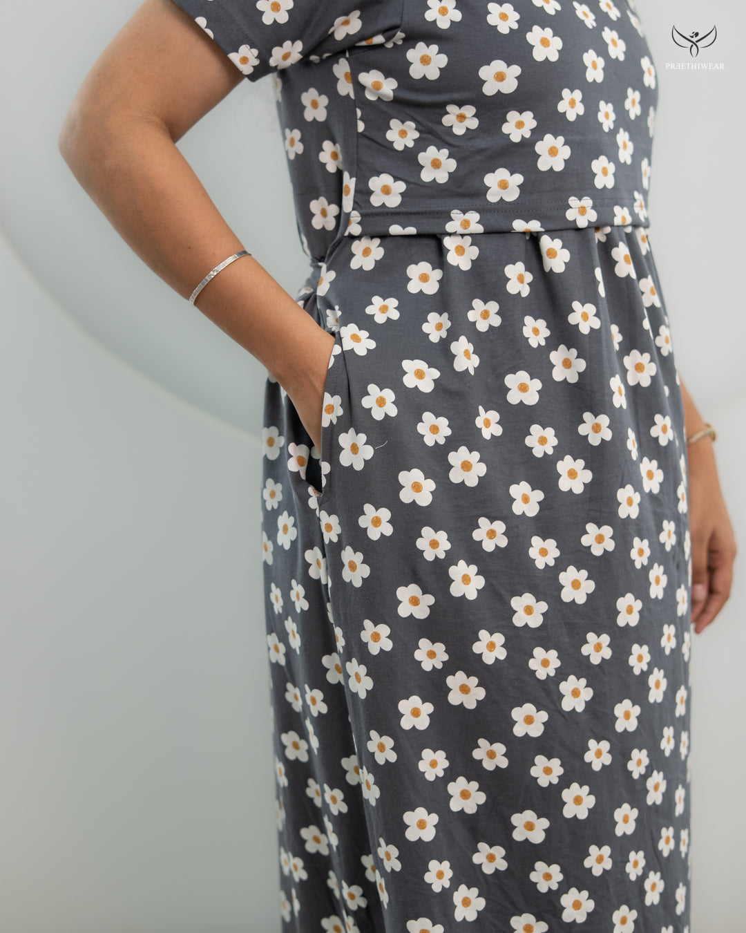 Nihari  SoftCotton Full Length Maternity Loungewear