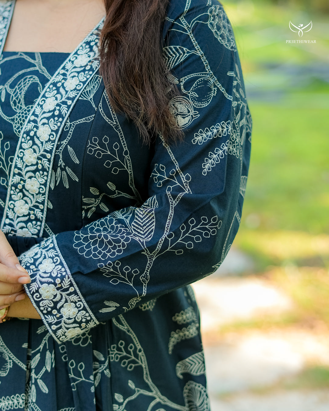 Harshitha1  Maternity Dress