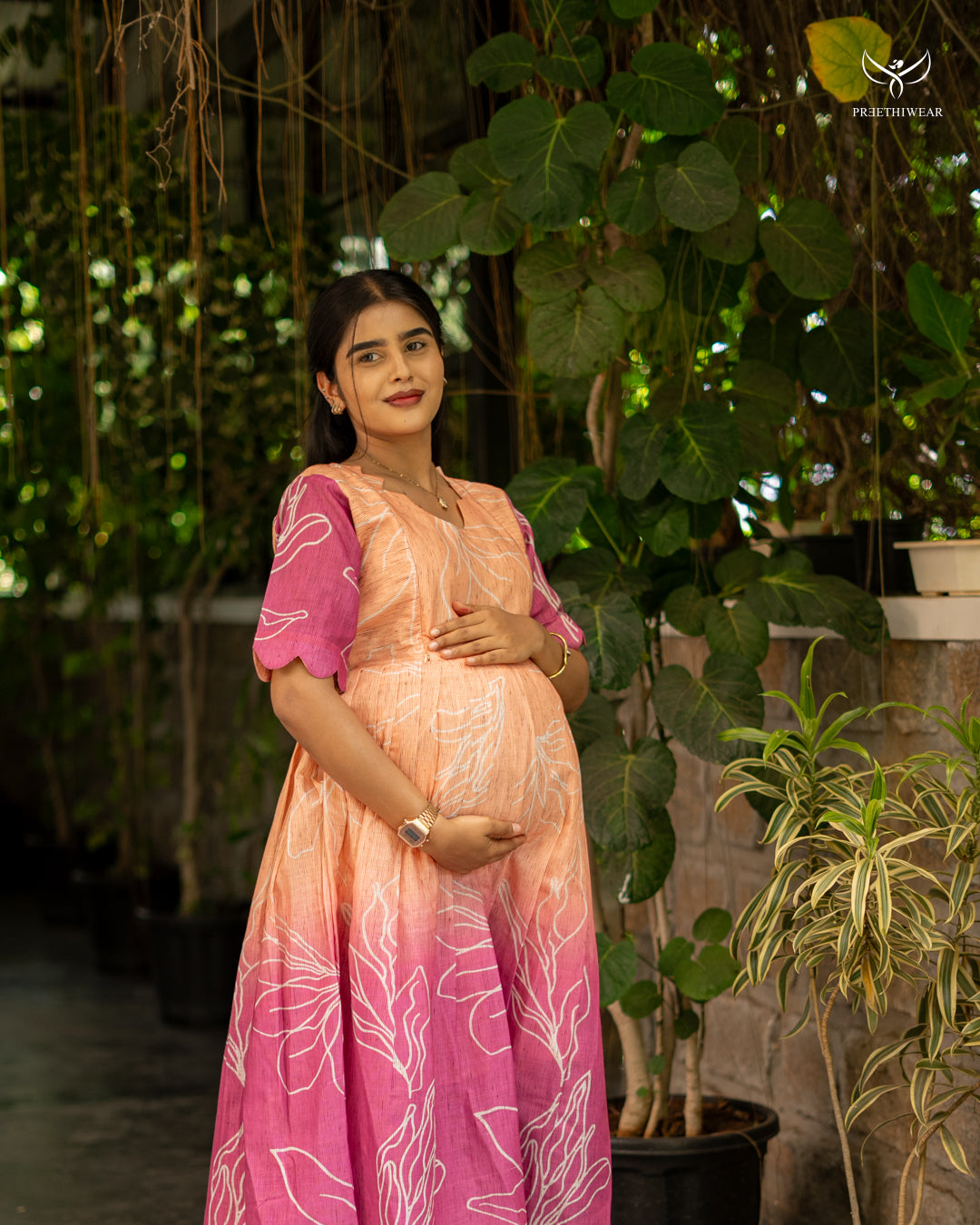 Induja1 Maternity Dress