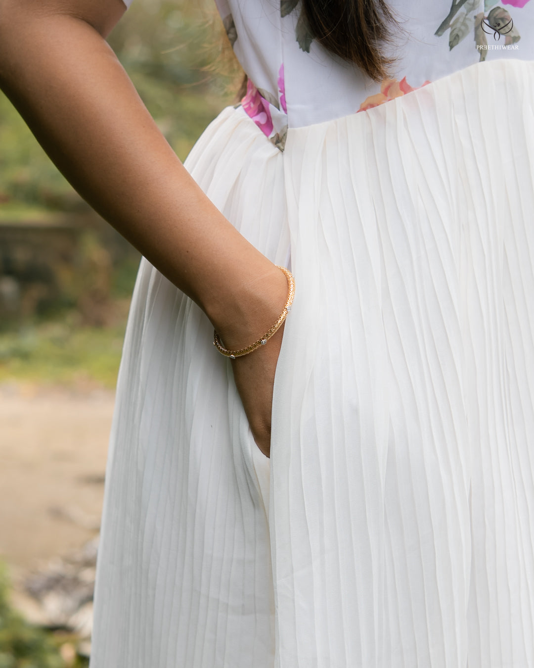 Suvrita Maternity Dress with center zip