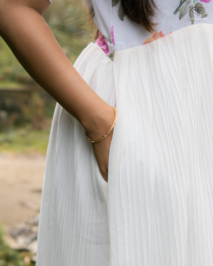 Suvrita Maternity Dress with center zip