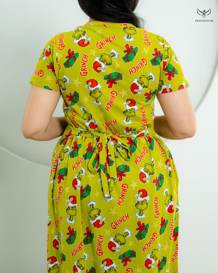 Likhitha Soft Cotton Full Length Maternity Loungewear