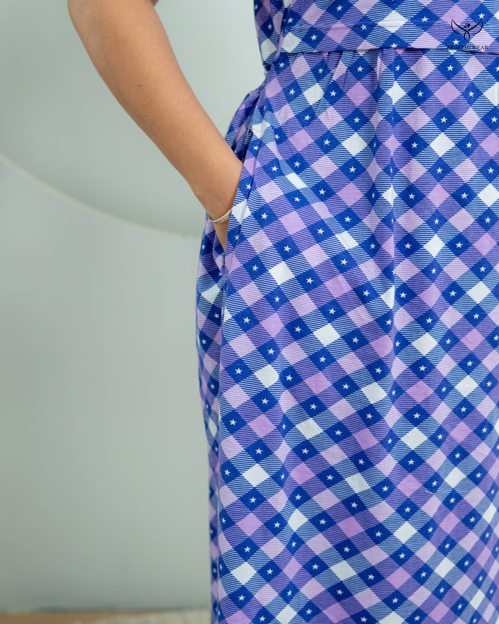 Soumya  Soft Cotton Full Length Maternity Loungewear