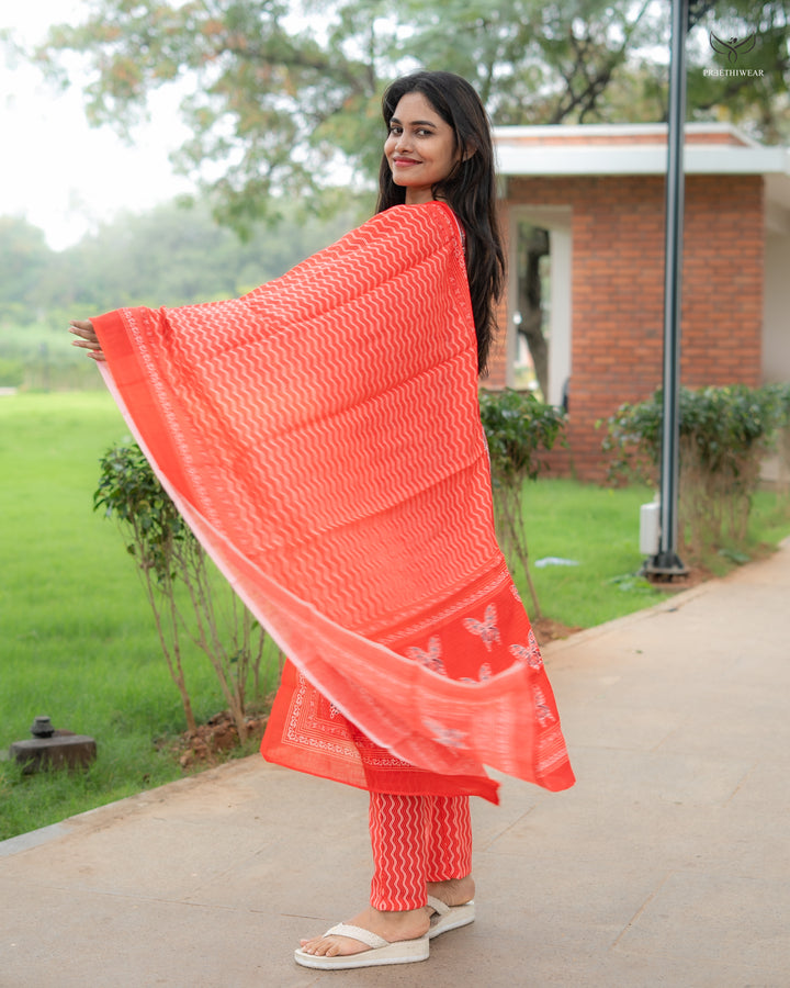 Suvetha  Maternity Dress with center Zip