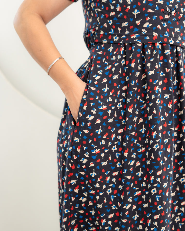 Shivani3 Soft Cotton Full Length Maternity Loungewear