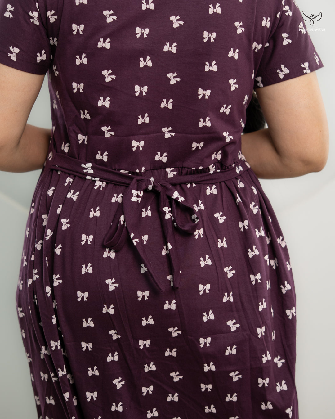 Spoorthi  SoftCotton Full Length Maternity Loungewear