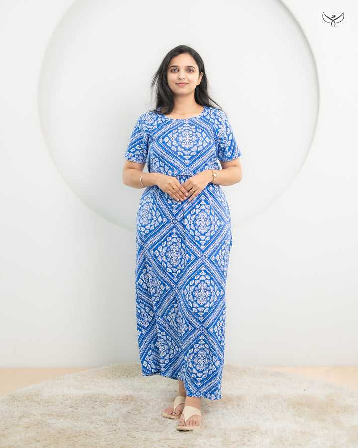 Beena6 SoftCotton Full Length Maternity Loungewear