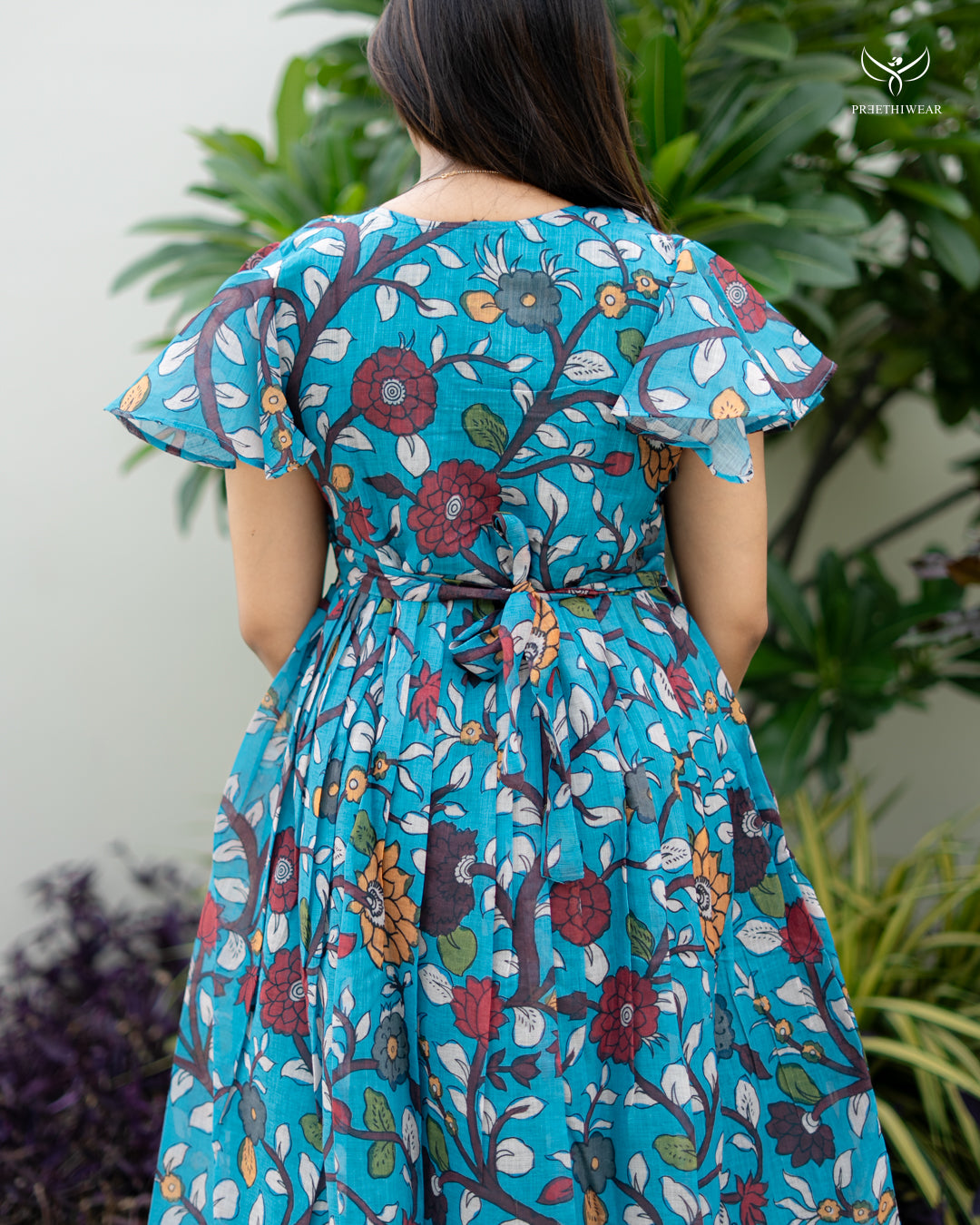 Natasha Kalamkari Maternity Dress