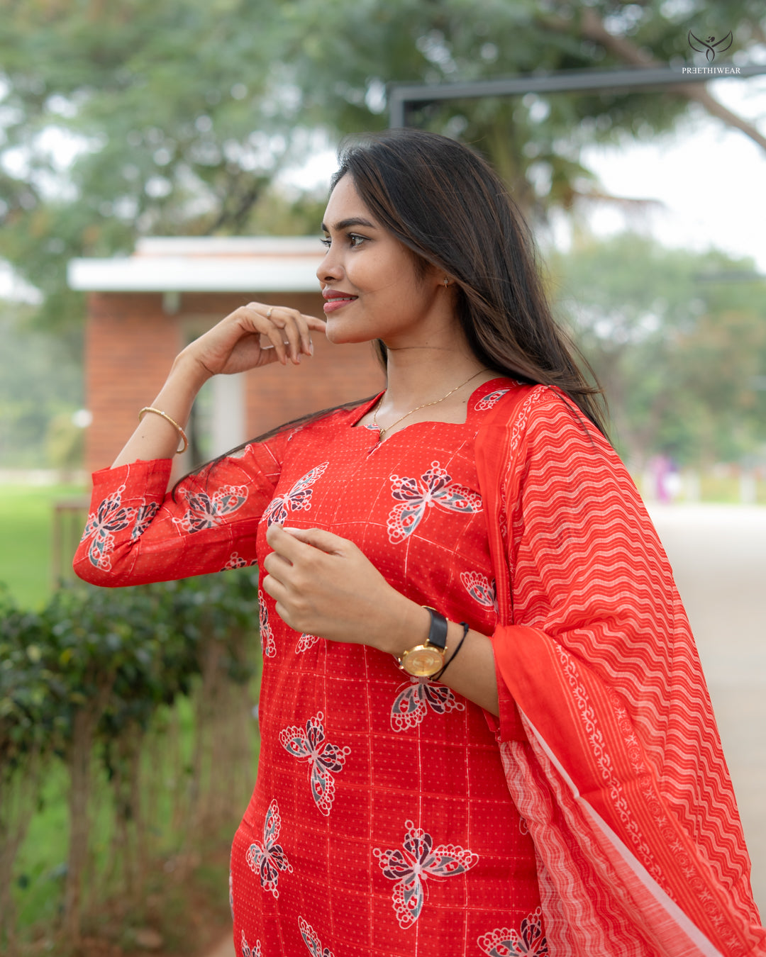 Suvetha  Maternity Dress with center Zip